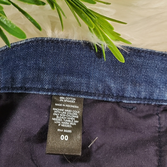 Express A-Line Button Front Mini Skirt | sz 00 - Picture 7 of 8